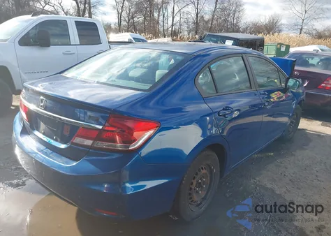 2015 Honda Civic Lx из США, поврежденный, VIN 2HGFB2F57FH550434